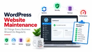 WordPress website maintenance