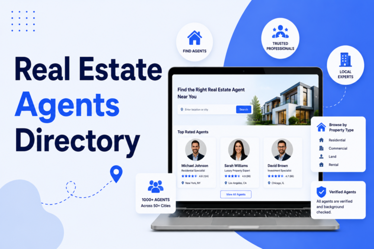 real estate agent directory