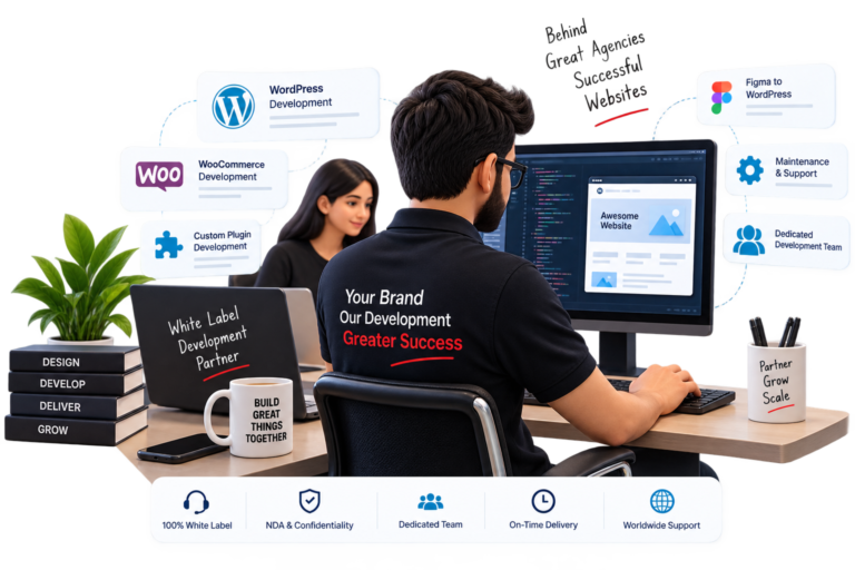 White label WordPress development services